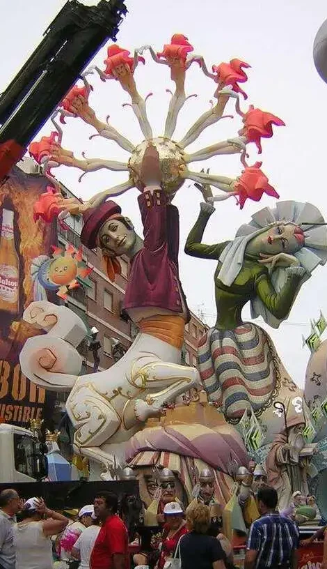 Beelden tijdens Hoguearas de San Juan